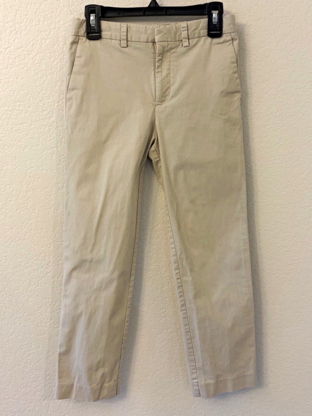 Crewcuts Factory Youth Boys Size 8 Thompson Khaki Pants Adjustable Waist